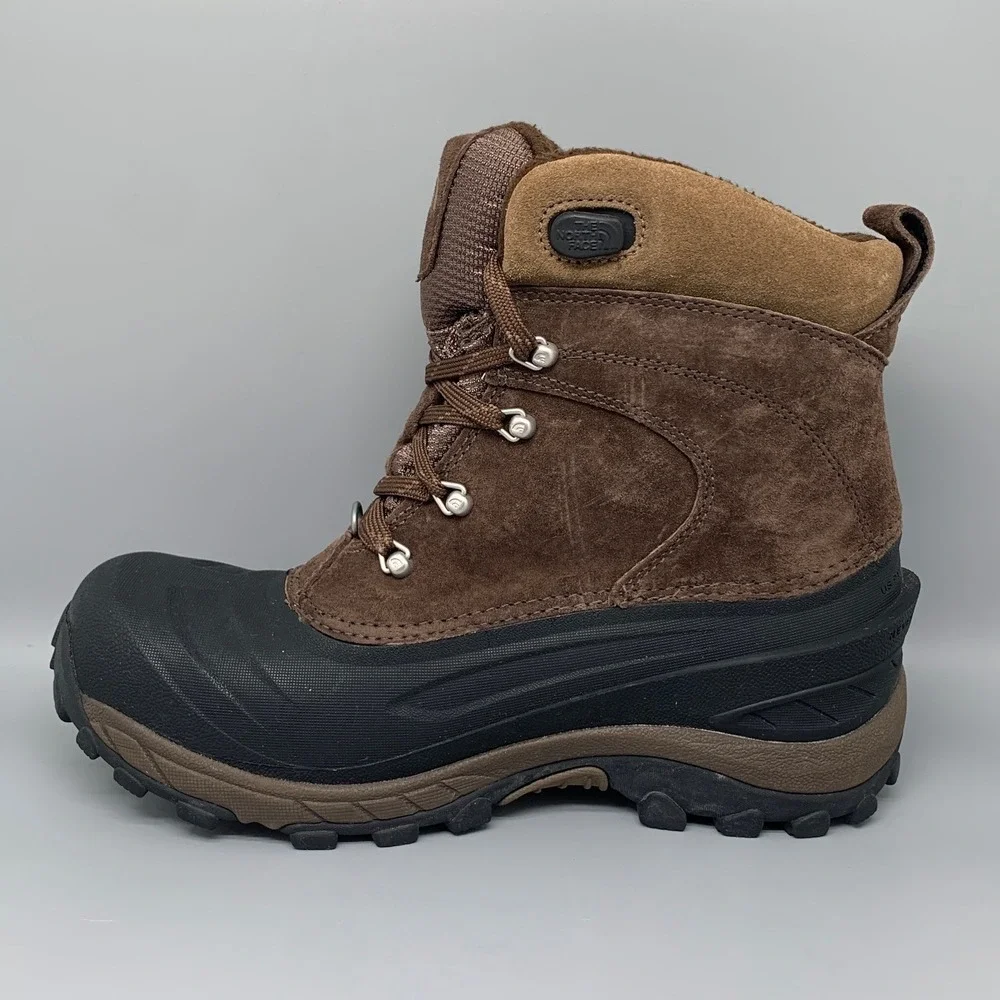The North Face Brown Duck Heatseeker Waterproof Winter Boots Men's Sz 10‎